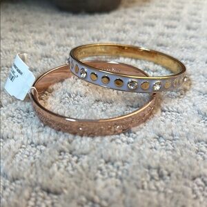 Kate Spade Gold Bangle Bracelets